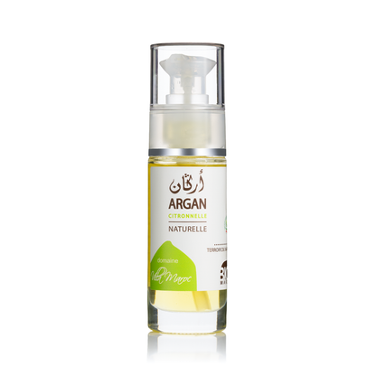 Huile d'Argan à la Citronnelle 30ml