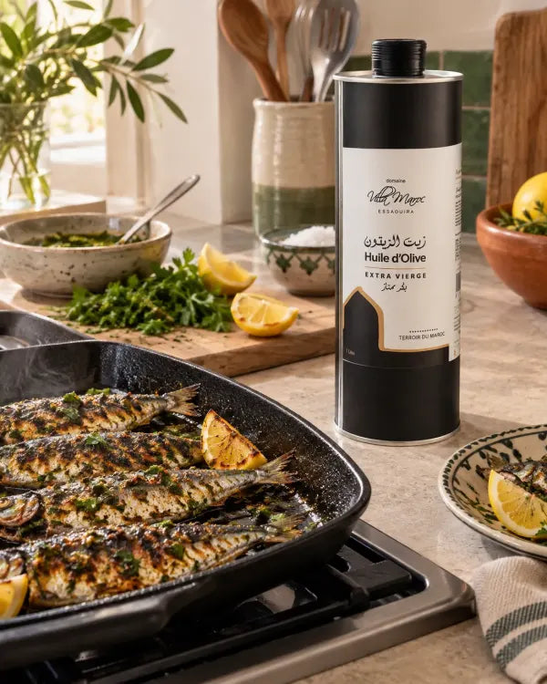 Sardines à la chermoula